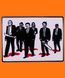 Alternative view of Halloween 'Creepy Killers' Enamel Pin