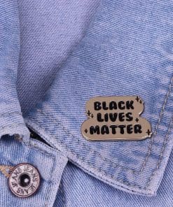 Alternative view of Equality 'Black Lives Matter' Enamel Pin