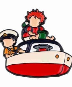 Ponyo 'Sosuke and Ponyo Boat Ride' Enamel Pin