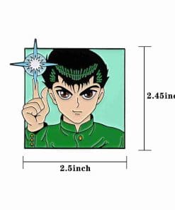 YuYu Hakusho 'Yusuke Urameshi' Enamel Pin - Image 3