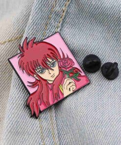 Alternative view of YuYu Hakusho 'Youko Kurama' Enamel Pin