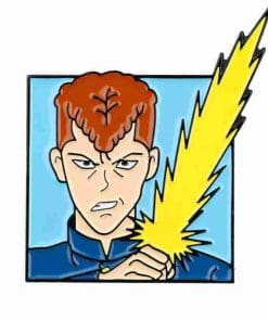 YuYu Hakusho 'Kazuma Kuwabara' Enamel Pin