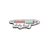Inspirational Quote 'Study Hard Pen' Enamel Pin