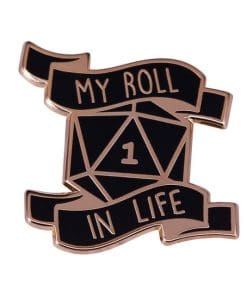 Dungeons & Dragons 'D20 | My Roll In Life' Enamel Pin