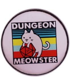 Dungeons & Dragons 'Dungeon Meowters | D20' Enamel Pin