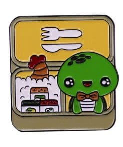 Bento box Green Little Turtle' Enamel Pin