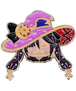 Genshin Impact 'Mona Chibi Head' Enamel Pin
