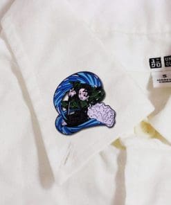 Demon Slayer 'Tanjiro | Water Dragon' Enamel Pin - Image 3