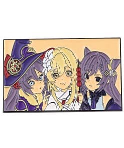 Genshin Impact 'Keqing | Lumine | Mona' Enamel Pin