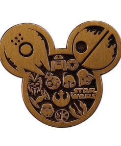 Mickey Mouse x St*r Wars Enamel Pin