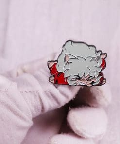 Alternative view of Inuyasha 'Face Smash' Enamel Pin