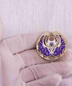 Alternative view of Pokemon 'Lunala' Enamel Pin
