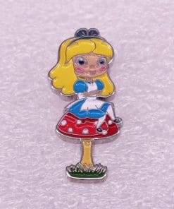 Alice in Wonderland 'Alice in Mushroom' Enamel Pin