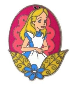 Alice in Wonderland 'Princess Alice' Enamel Pin