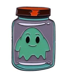 Cute Ghost Jar 2.0 Enamel Pin