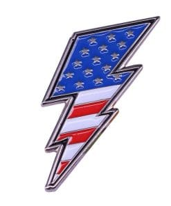Captain America 'Lightning Strike' Enamel Pin