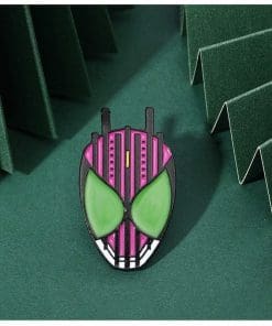 Alternative view of Anime Hero 'Kamen Rider Decade Head' Enamel Pin
