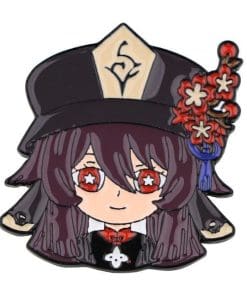 Genshin Impact 'Hu Tao Chibi Portrait' Enamel Pin