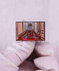 Alternative view of The Shining 'Twins at the Hallway' Enamel Pin