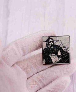 Alternative view of Scream 'Snack Time' Enamel Pin