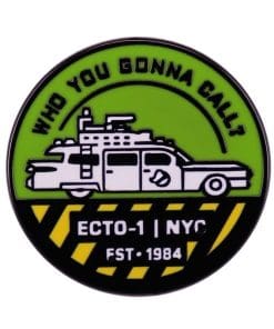 Ghostbusters 'Who You Gonna Call? | Ecto' Enamel Pin