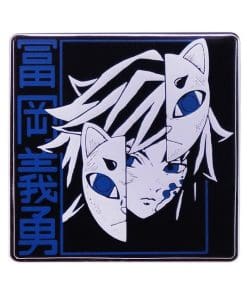 Demon Slayer 'Giyu | Kitsune Mask Portrait' Enamel Pin