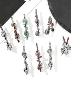 Alternative view of Demon Slayer 'Himejima Gyomei Axe' Enamel Pin