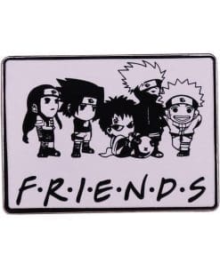 Alternative view of Naruto 'Friends' Enamel Pin