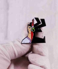 Alternative view of Samurai Jack 'Jack x Aku' Enamel Pin