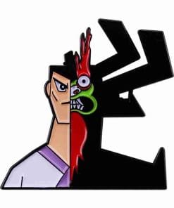 Samurai Jack 'Jack x Aku' Enamel Pin