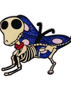Halloween 'Skeleton | Butterfly ' Enamel Pin