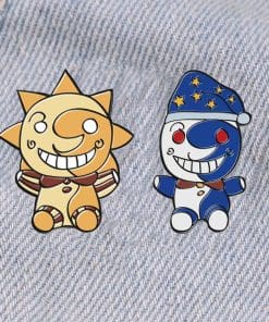 Alternative view of Five Nights at Freddy's: Security Breach 'Moon Clown' Enamel Pin