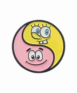 Spongebob Squarepants 'Yin Yang' Enamel Pin