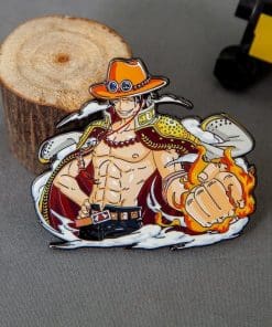Alternative view of One Piece 'Portgas D. Ace 2.0' Enamel Pin