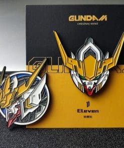 Alternative view of Gundam 'Barbatos Head Set of 2' Enamel Pin