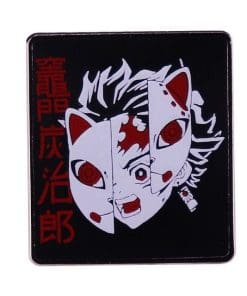 Demon Slayer 'Tanjiro Fox Mask' Enamel Pin