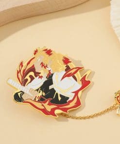 Demon Slayer 'Kyojuro Rengoku Chain' Enamel Pin