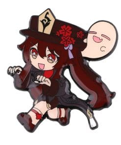 Genshin Impact 'Running Hu Tao' Enamel Pin