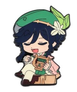 Genshin Impact 'Venti Plays the Harp' Enamel Pin