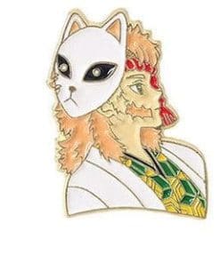 Alternative view of Demon Slayer 'Kanao Tsuyuri Side' Enamel Pin