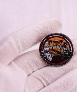 Alternative view of Malta Beach Outpost '501st Legion' Enamel Pin