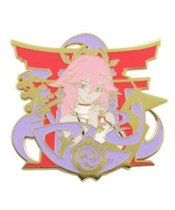Genshin Impact 'Yae Miko | Electro' Enamel Pin