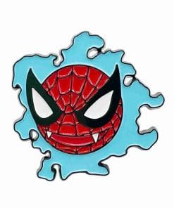 Pokemon 'Gastly x Spiderman' Enamel Pin