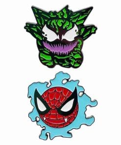 Alternative view of Pokemon 'Gengar x Venom' Enamel Pin