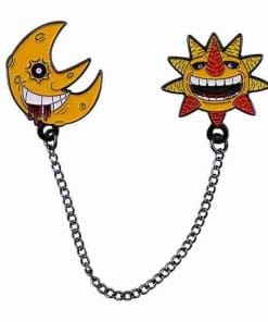 Soul Eater 'Moon and Sun Chain' Enamel Pin