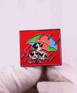 Alternative view of The Powerpuff Girls 'Rainy Day' Enamel Pin