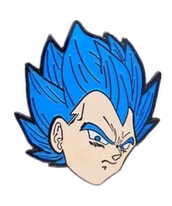 Dragon Ball Z 'Vegeta | Saiyan Head' Enamel Pin