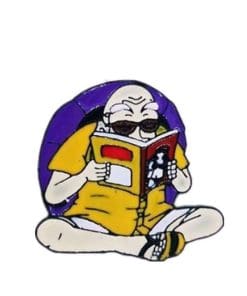 Dragon Ball Z 'Master Roshi | Reading Book' Enamel Pin