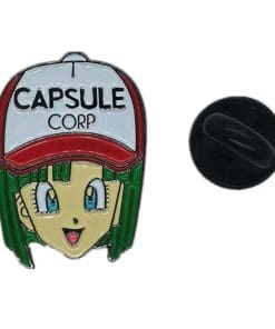 Alternative view of Dragon Ball Z 'Bulma | Capsule Corp' Enamel Pin
