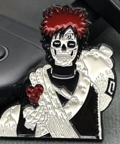 Alternative view of Naruto 'Gaara Skull' Enamel Pin